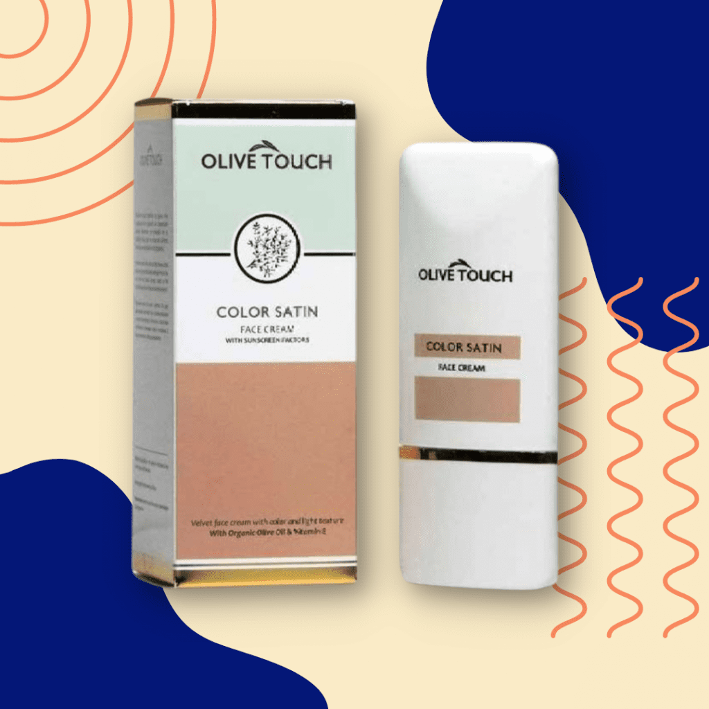 OLIVE TOUCH ΑΝΤΗΛΙΑΚΗ ΚΡΕΜΑ ΠΡΟΣΩΠΟΥ SPF30 ΜΕ ΧΡΩΜΑ 50ML
